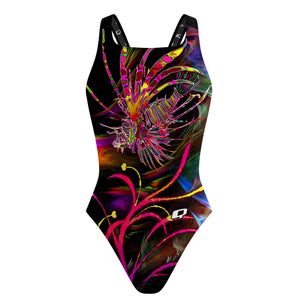 Lionfish in Technicolor Classic Strap Swimsuit