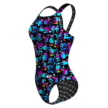 Space Kitties Classic Strap Swimsuit