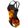 I'm on Fire Classic Strap Swimsuit