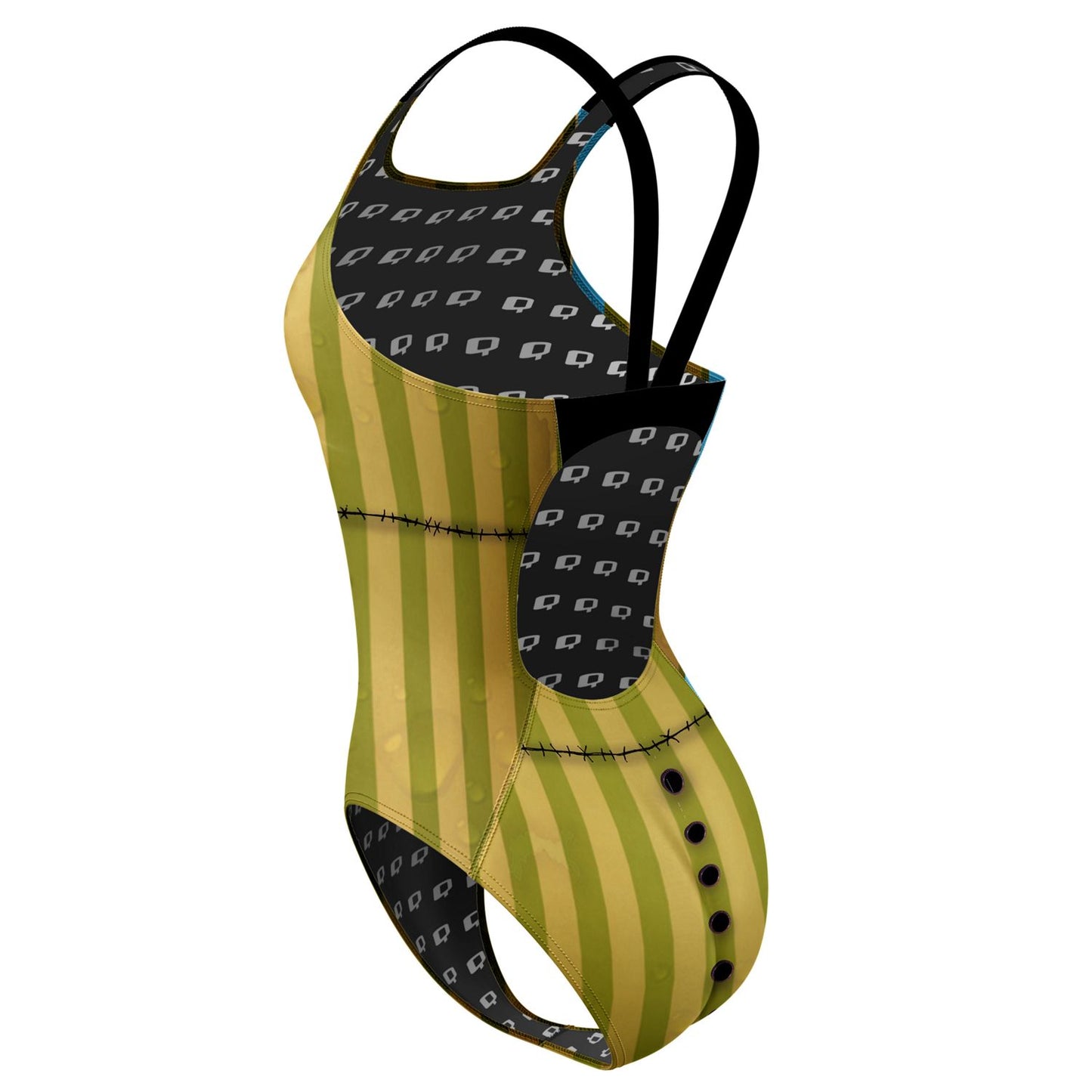 Time for Tea Classic Strap Swimsuit
