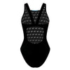 Ace of Spades Alice Classic Strap Swimsuit