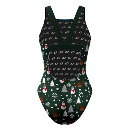 Christmastime Classic Strap Swimsuit