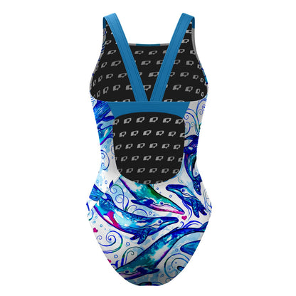 Just Keep Swimming Classic Strap Swimsuit
