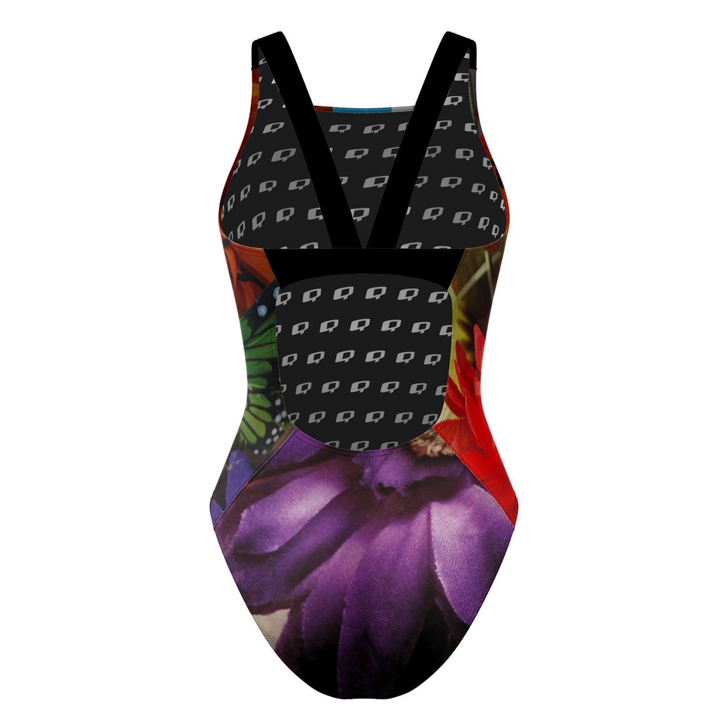 Oculary Flowers Classic Strap Swimsuit