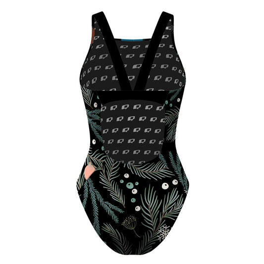 Deck the Halls Classic Strap Swimsuit