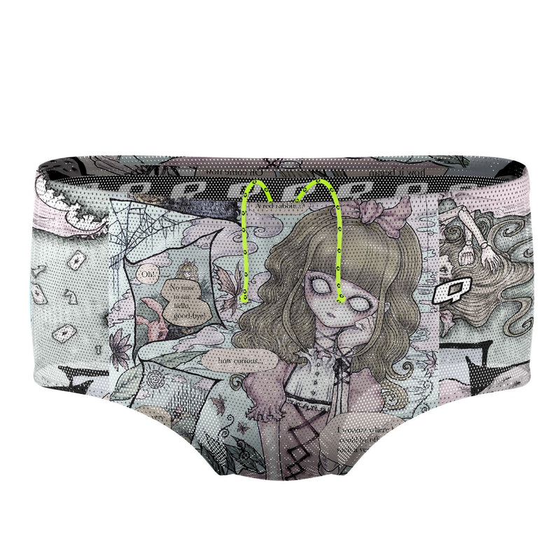 Creepy Little Alice Mesh Drag Swimsuit