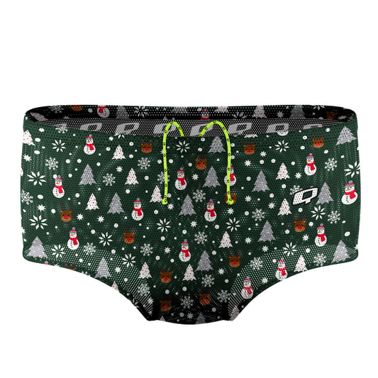Christmastime Mesh Drag Swimsuit