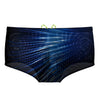 Blue Volt Mesh Drag Swimsuit