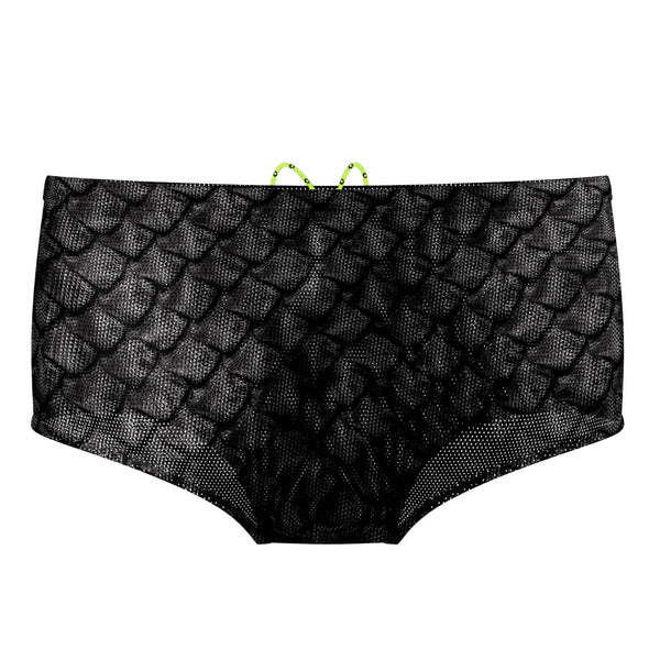 Dragon Scale Mesh Drag Swimsuit