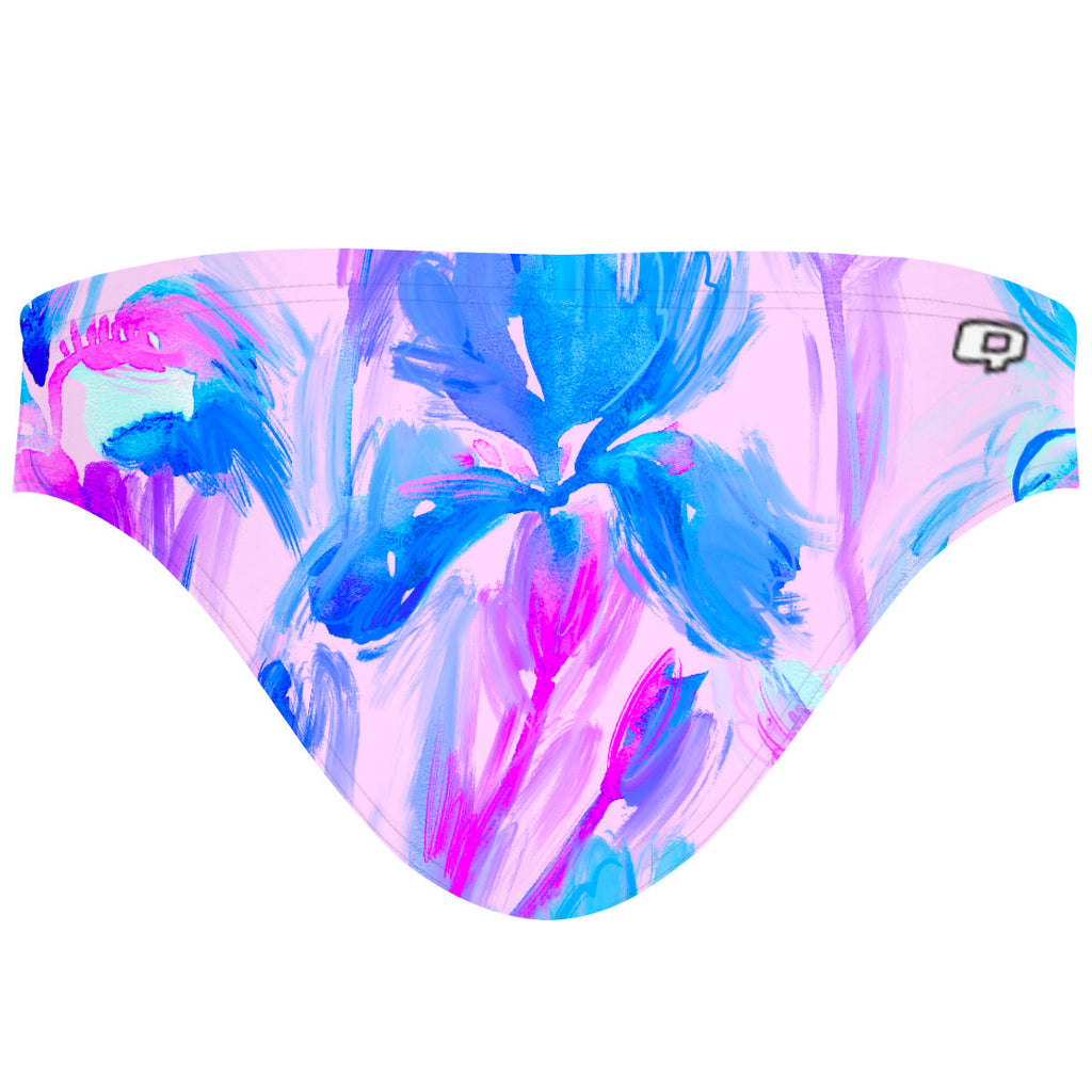 Pastel Flowers - Bandeau Bikini Bottom