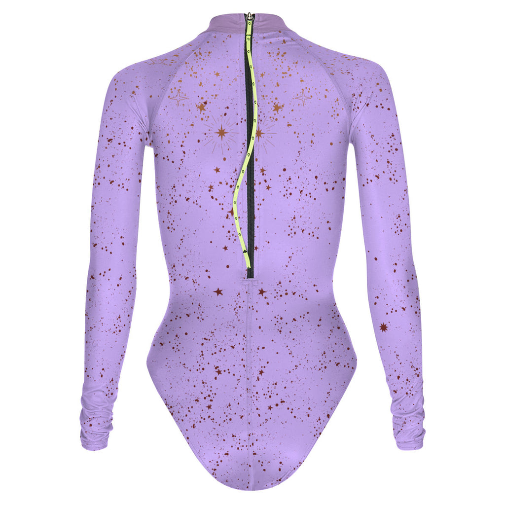 Purple Magic- Surf Swimming Suit Classic Cut