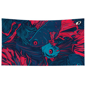 The Siamese Fighting Fish - Microfiber Swim Towel