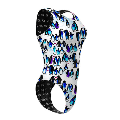 You are my Penguin Women Waterpolo Swimsuit Cheeky Cut, view 3