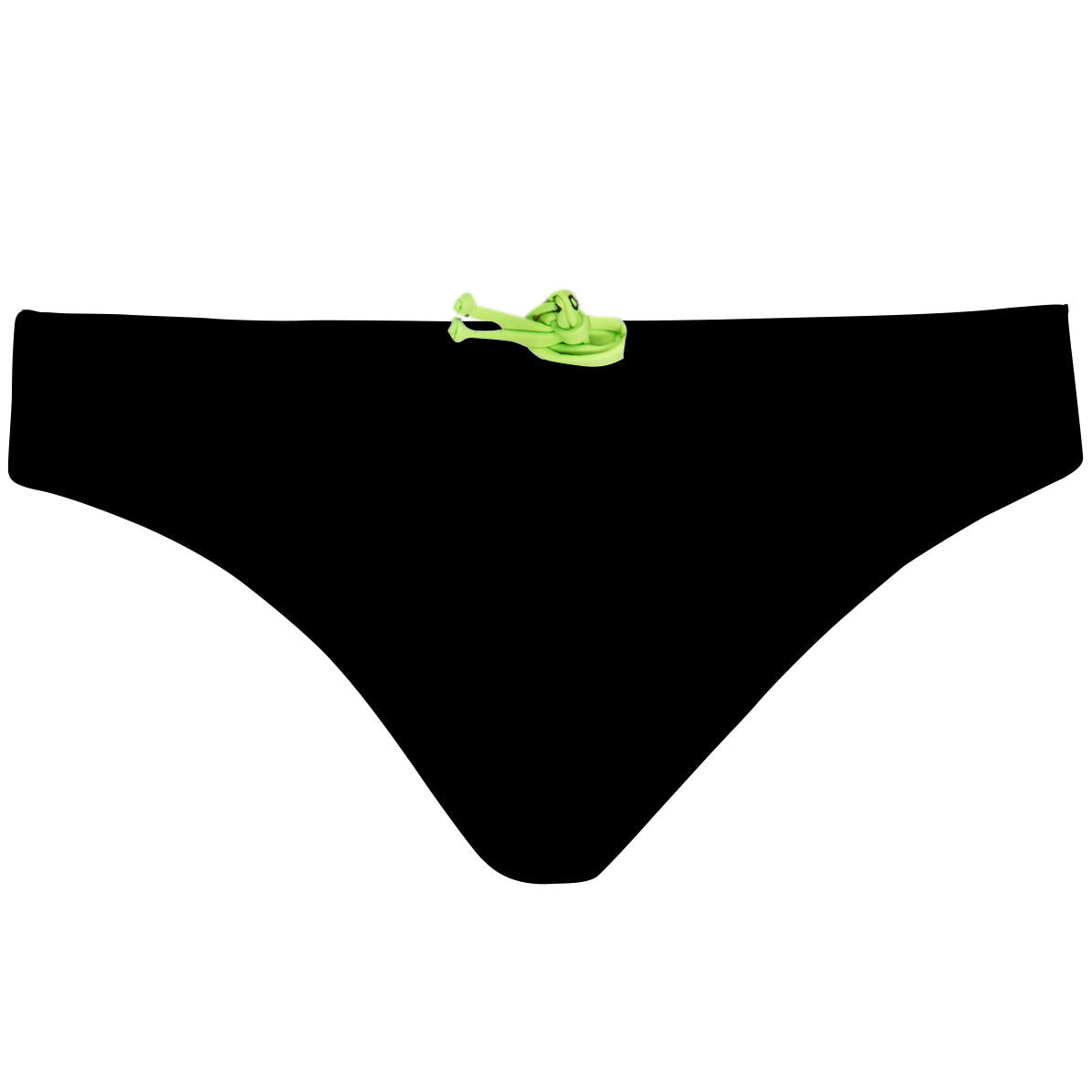 black - Bandeau Bikini Bottom