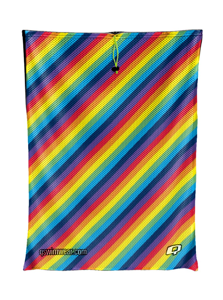 Rainbow Bright Mesh Bag