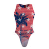 USA - Women Waterpolo Reversible Swimsuit Cheeky Cut