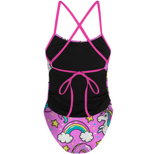 Confetti - Tieback One Piece Swimsuit