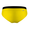 Yellow Classic Sports Bikini Bottom