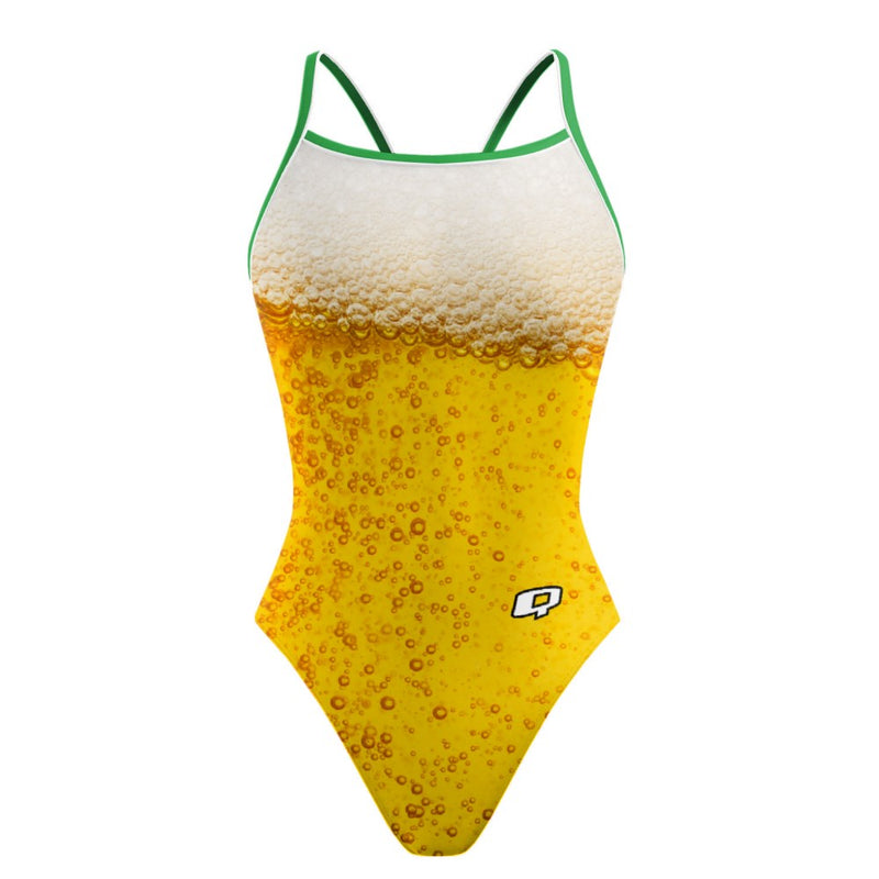 Beer with me - Sunback Tank Swimsuit