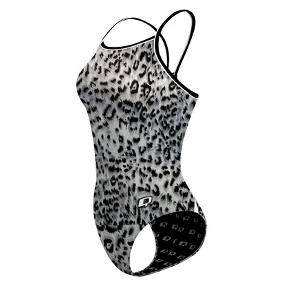 Leopard - Skinny Strap Swimsuit