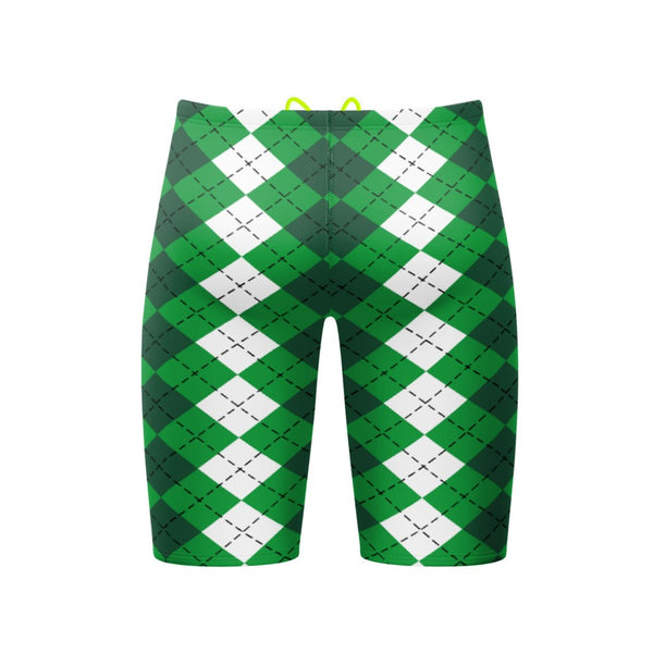 Green Plaid Jammer Swimsuit