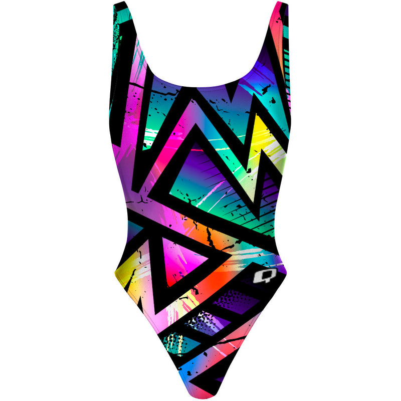Fix You - High Hip One Piece Swimsuit