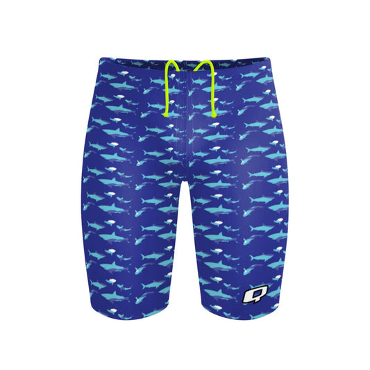 Shark Blue Jammer Swimsuit