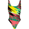 Thunder spring - High Hip One Piece Swimsuit