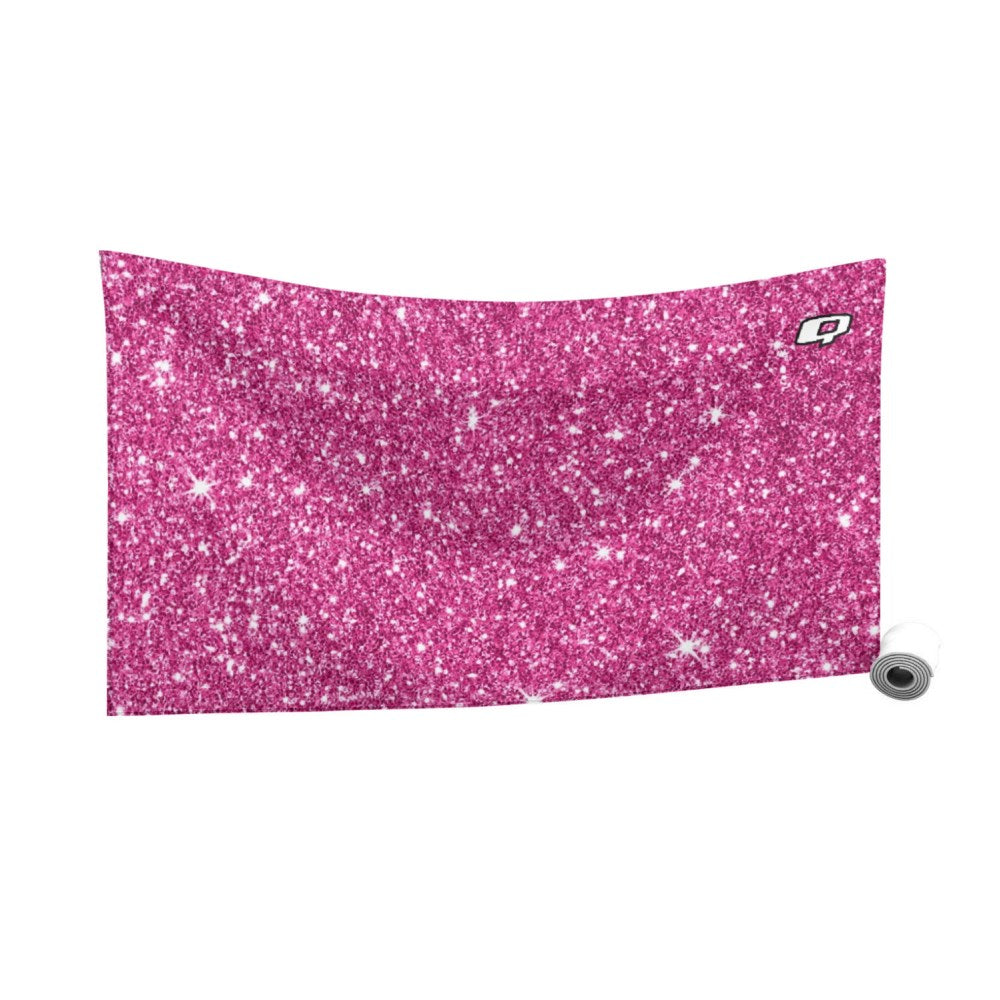 Pink Glitter Bomb - Quick Dry Towel