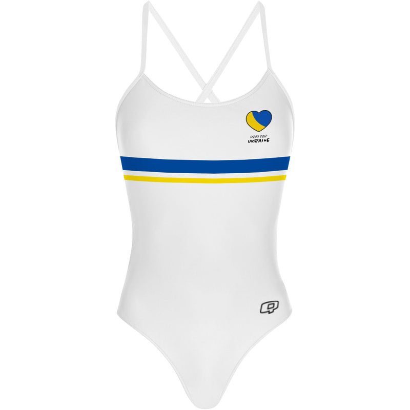 Ukraine - Tieback One Piece Swimsuit