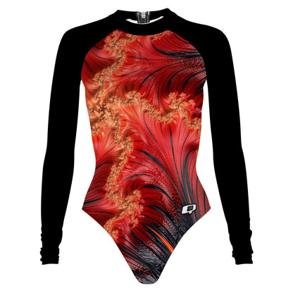 Fiery Fractals - Surf Swimming Suit Classic Cut