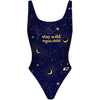 Moon Child - High Hip One Piece Swimsuit