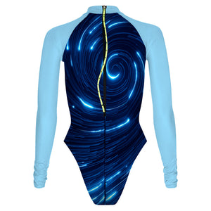 Digital Cyclone - Surf Swimming Suit Cheeky Cut