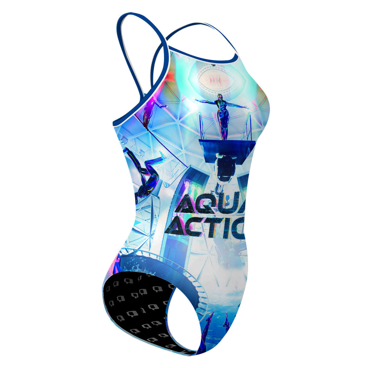 Aqua Action! - Skinny Strap Swimsuit