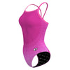 Pink Waves - Skinny Strap Swimsuit