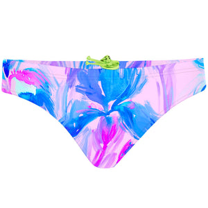 Pastel Flowers - Bandeau Bikini Bottom