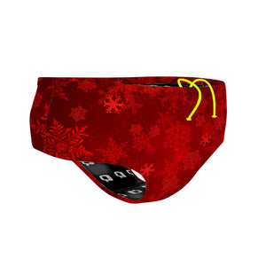 Red Snowflakes - Classic Brief Swimsuit