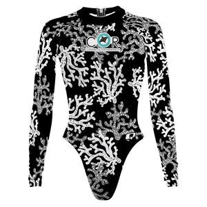 Black Coral - Surf Swimming Suit Cheeky Cut