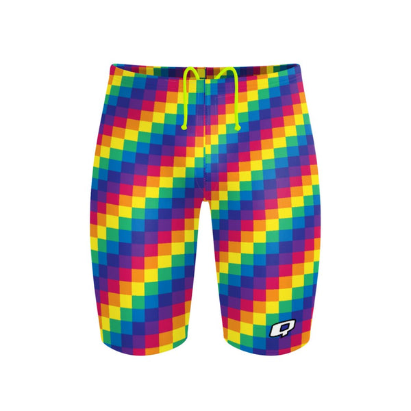 Mosaic Pride Jammer Swimsuit