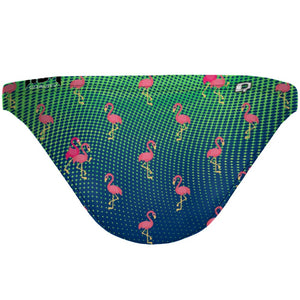 Flamingo Party Tieback Bikini Bottom