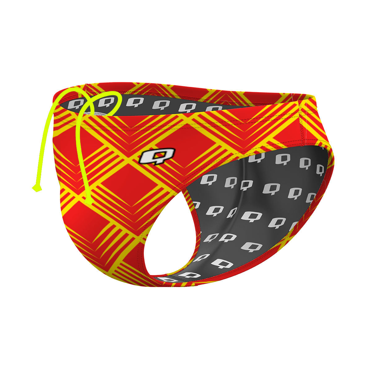 Texture 2 Red Yellow - Waterpolo Brief