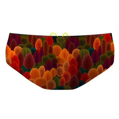 Colorful Trees Classic Brief Swimsuit