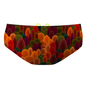 Colorful Trees Classic Brief Swimsuit