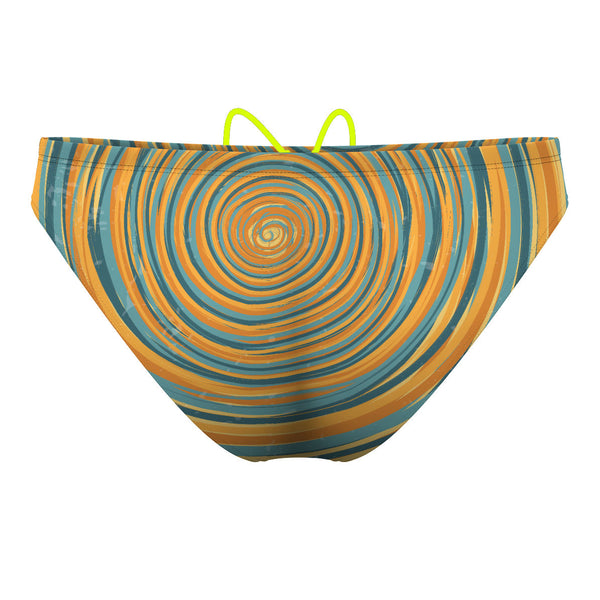 Blue and Yellow Sunset - Waterpolo Brief Swimsuit