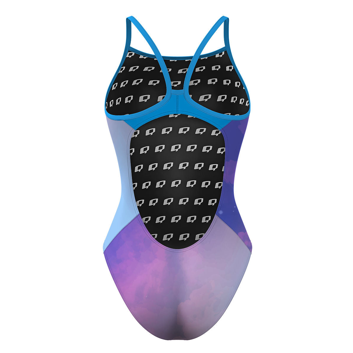 Clouds Skinny Strap Swimsuit