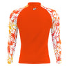 Hawaiian Flowers - Men's Surf UPF50+ Long Sleeve Rash Guard