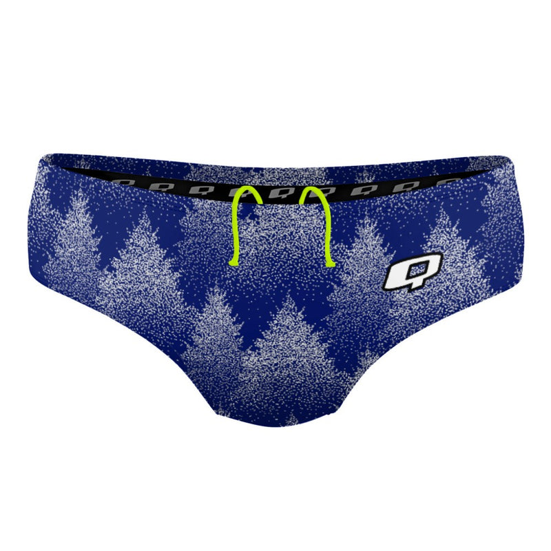 Snow Trees Classic Brief Swimsuit