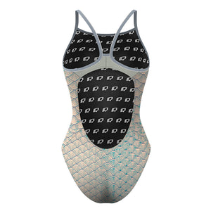 Scales - Skinny Strap Swimsuit