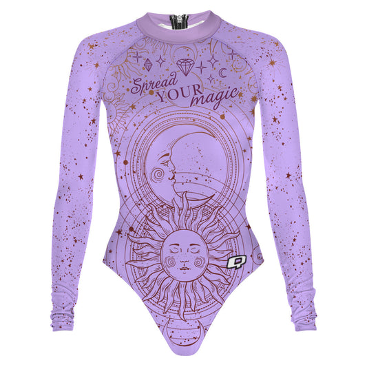 Purple Magic- Surf Swimming Suit Classic Cut