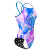 Pastel Flowers - Sunback Tank Swimsuit
